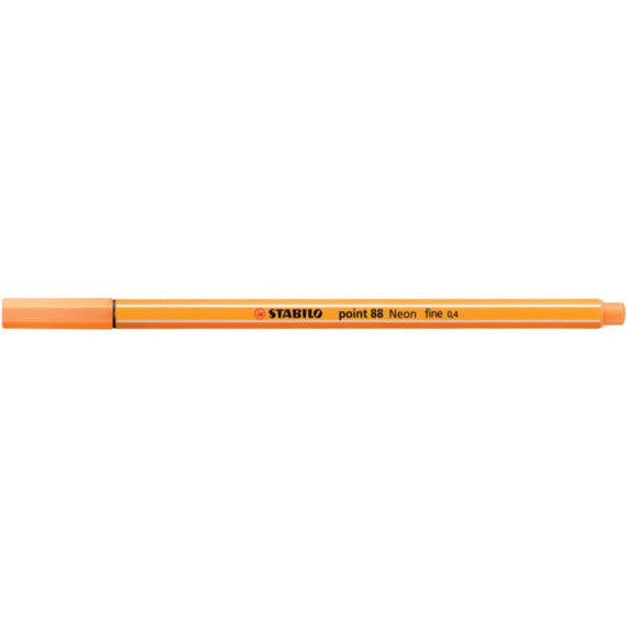Fineliner Stabilo Point 88® 0,4 mm arancio neon 88/054
