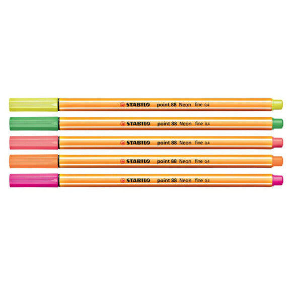 Fineliner Stabilo Point 88® 0,4 mm arancio neon 88/054