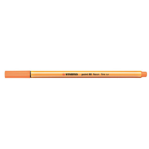 Fineliner Stabilo Point 88® 0,4 mm arancio neon 88/054