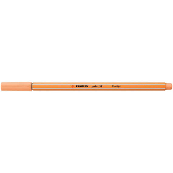 Fineliner Stabilo Point 88® 0,4 mm arancione chiaro 88/25