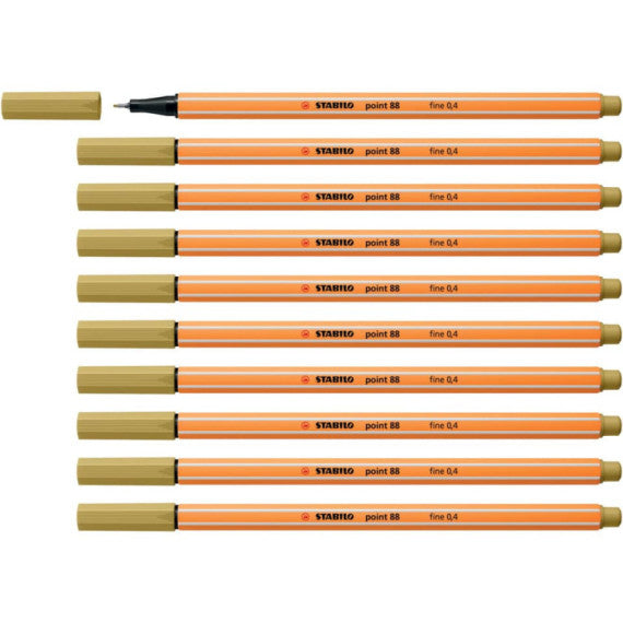 Fineliner Stabilo Point 88® 0,4 mm cachi 88/66