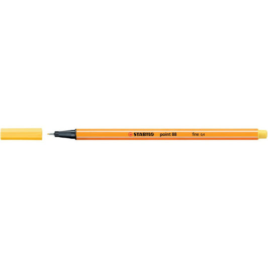 Fineliner Stabilo Point 88® 0,4 mm giallo 88/44