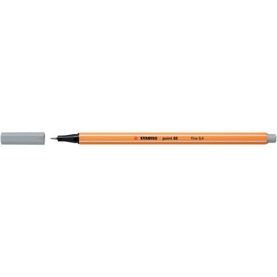 Fineliner Stabilo Point 88® 0,4 mm grigio chiaro 88/94