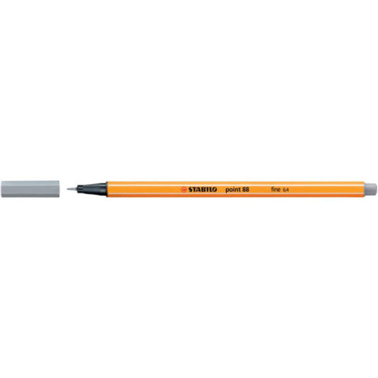 Fineliner Stabilo Point 88® 0,4 mm grigio medio 88/95