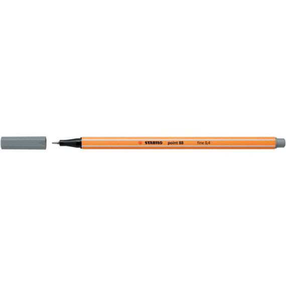 Fineliner Stabilo Point 88® 0,4 mm grigio medio 88/95