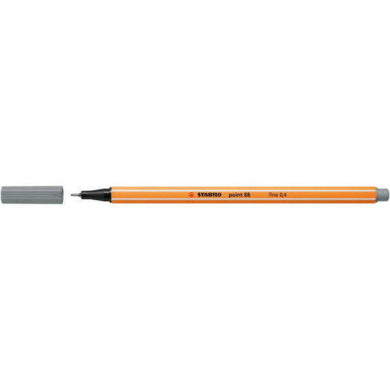 Fineliner Stabilo Point 88® 0,4 mm grigio medio 88/95
