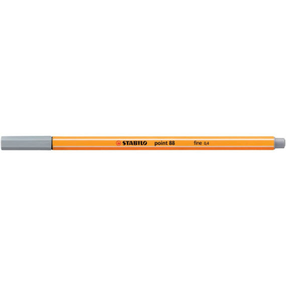 Fineliner Stabilo Point 88® 0,4 mm grigio medio 88/95