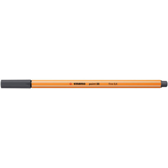 Fineliner Stabilo Point 88® 0,4 mm grigio nerastro 88/97