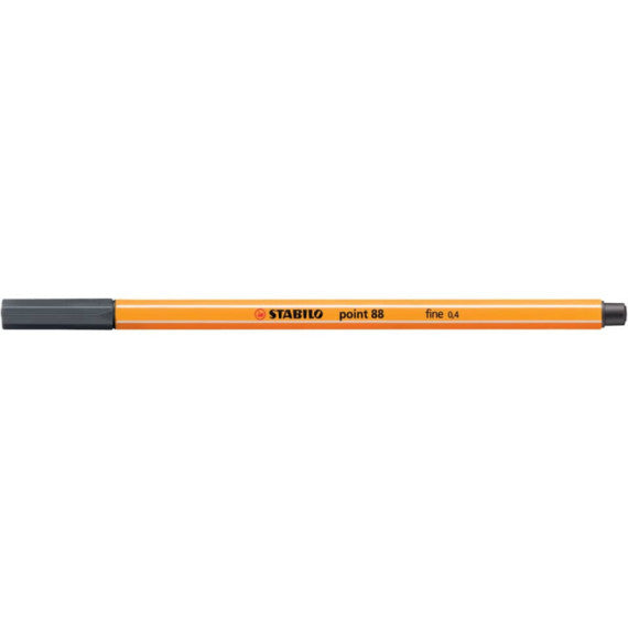 Fineliner Stabilo Point 88® 0,4 mm grigio nerastro 88/97