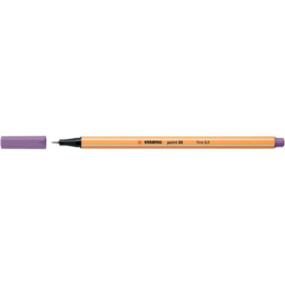 Fineliner Stabilo Point 88® 0,4 mm malva chiaro 88/62