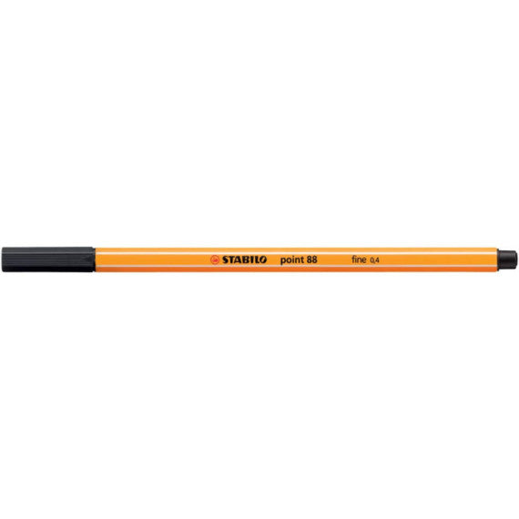 Fineliner Stabilo Point 88® 0,4 mm  nero - 88/46