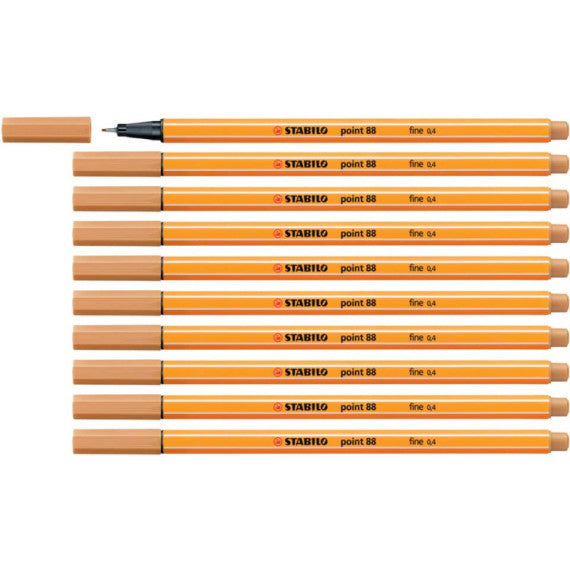 Fineliner Stabilo Point 88® 0,4 mm ocra scuro 88/89