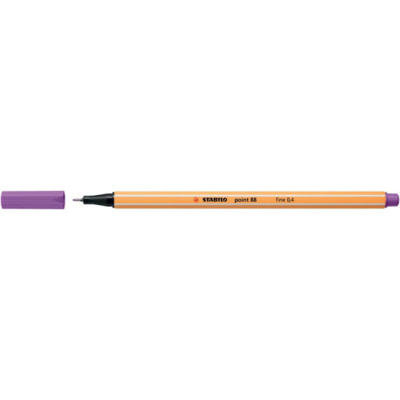Fineliner Stabilo Point 88® 0,4 mm prugna 88/60