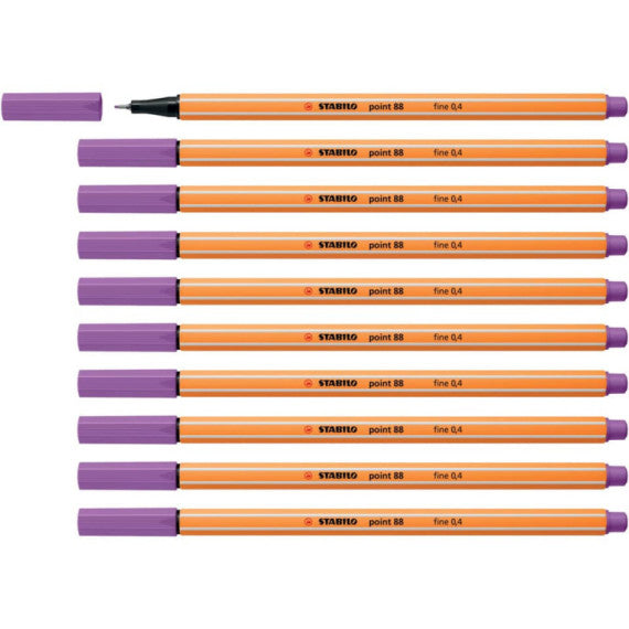 Fineliner Stabilo Point 88® 0,4 mm prugna 88/60