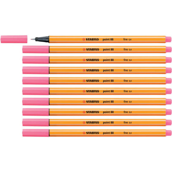 Fineliner Stabilo Point 88® 0,4 mm rosa chiaro 88/29