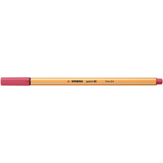 Fineliner Stabilo Point 88® 0,4 mm rosso fragola 88/49