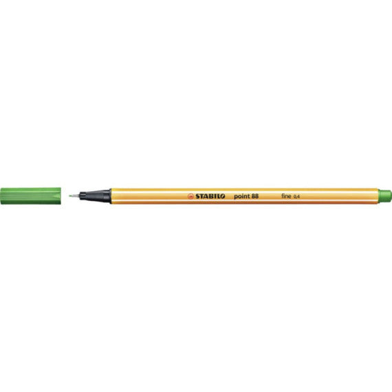 Fineliner Stabilo Point 88® 0,4 mm verde - 88/36