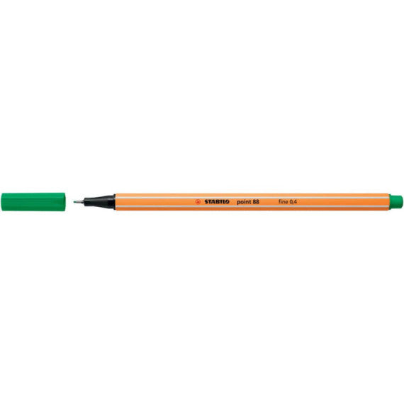 Fineliner Stabilo Point 88® 0,4 mm verde - 88/36