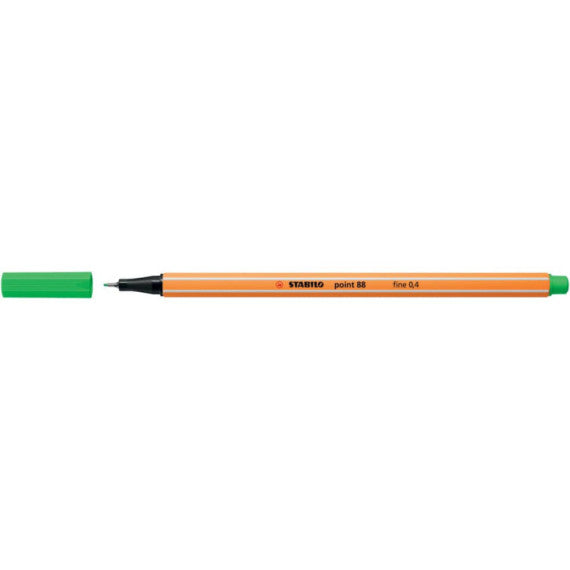 Fineliner Stabilo Point 88® 0,4 mm  verde foglia - 88/43