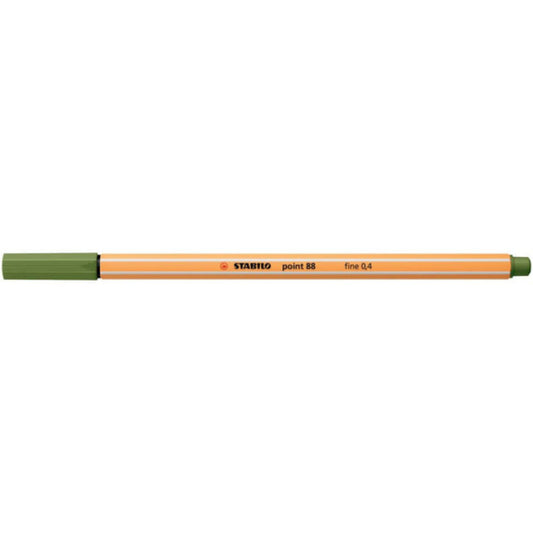 Fineliner Stabilo Point 88® 0,4 mm verde mimetico 88/35