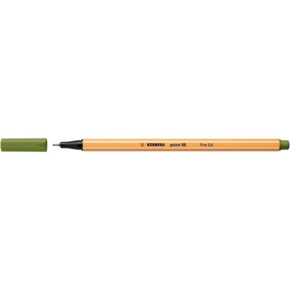 Fineliner Stabilo Point 88® 0,4 mm verde mimetico 88/35
