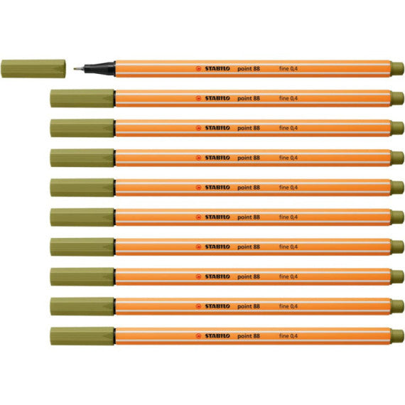 Fineliner Stabilo Point 88® 0,4 mm verde muschio 88/37