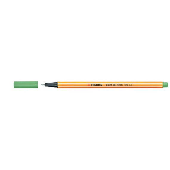 Fineliner Stabilo Point 88® 0,4 mm verde neon 88/033