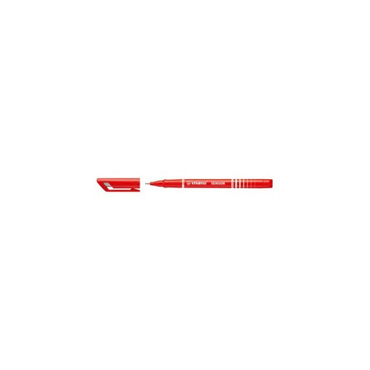 Fineliner Stabilo Sensor - tratto 0,3mm - rosso - Stabilo