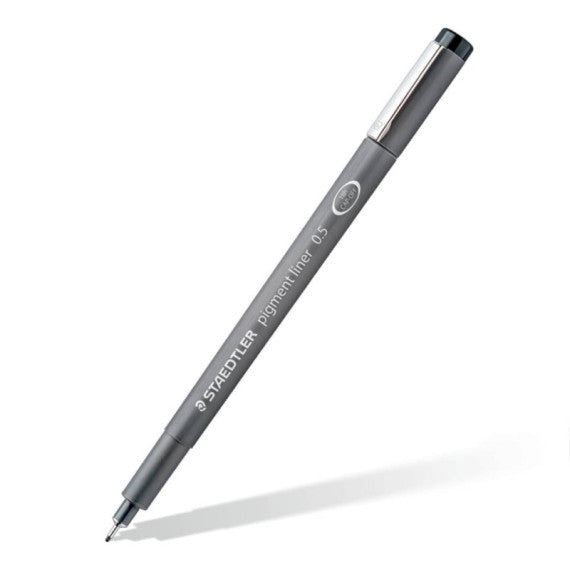Fineliner Staedtler Pigment Liner in set da 4 misure assortite 0,1 - 0,3 - 0,5 - 0,7 mm - 308 WP4