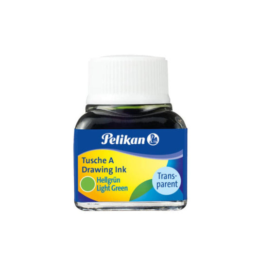 Flacone inchiostro di china Pelikan 523-17 da 10 ml - verde chiaro - 201558