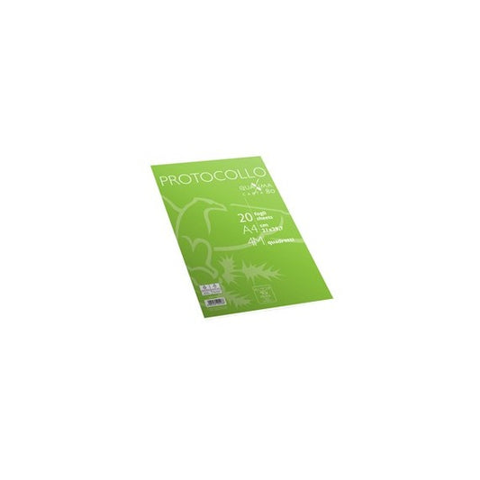 Fogli protocollo - A4 - 4 mm - 80 gr - Pigna - conf. 20 pezzi