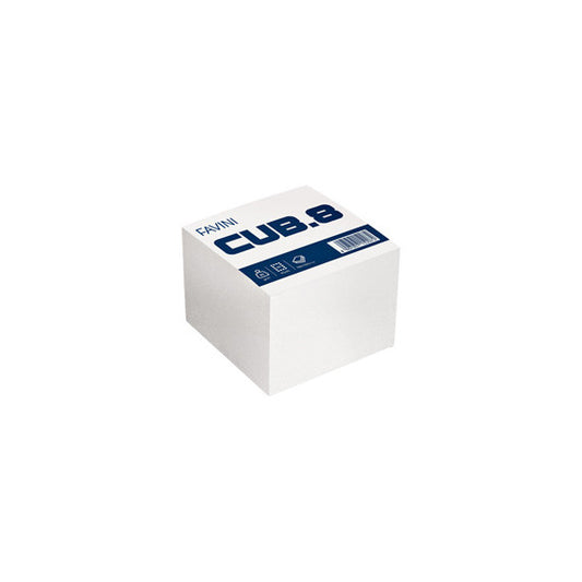 Foglietti Cubo - bianco - 95 x 95mm - 80gr - 700 fogli - Favini