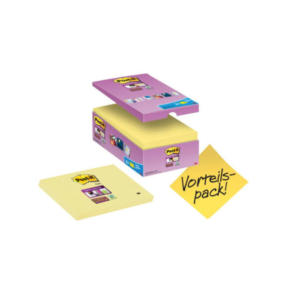 Foglietti Post-it® Notes Giallo Canary? cf. 14 blocchetti + 2 gratis da 90 ff - 6655SSCY-VP16