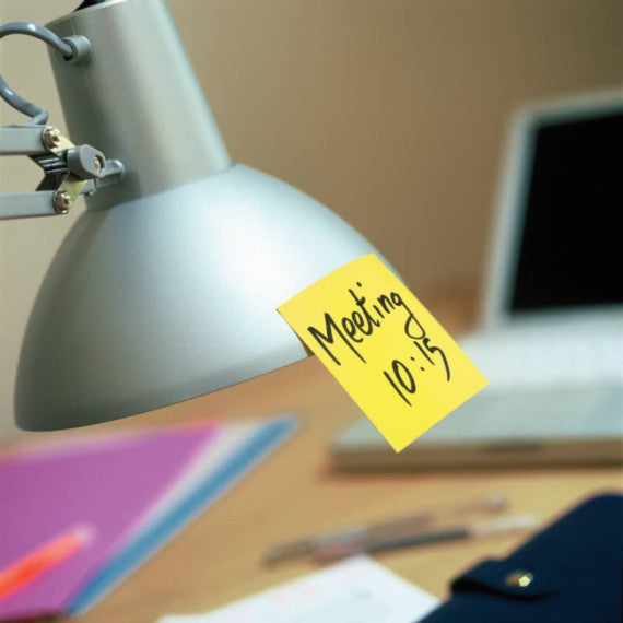 Foglietti Post-it® Super Sticky Giallo Canary? cf 14 blocchetti + 2 gratis da 90 ff - 654SSCY-VP16