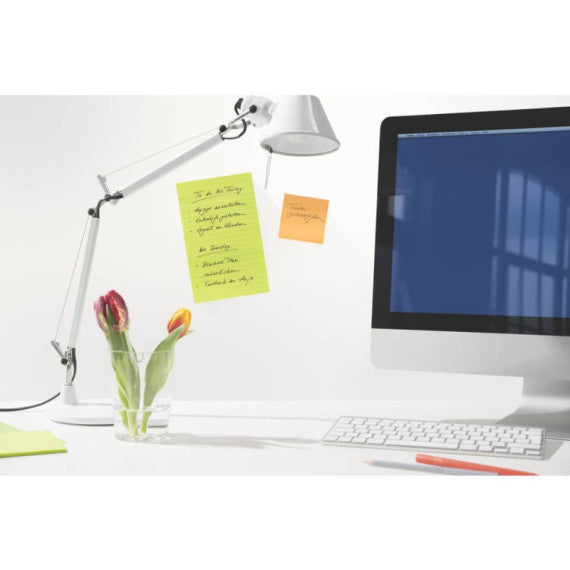 Foglietti Post-it® Super Sticky XXL Carnival a righe assortiti conf. 3 blocchetti da 90 ff - 4690-SS3CAR-EU