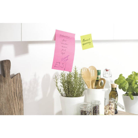 Foglietti Post-it® Super Sticky XXL Carnival a righe assortiti conf. 3 blocchetti da 90 ff - 4690-SS3CAR-EU