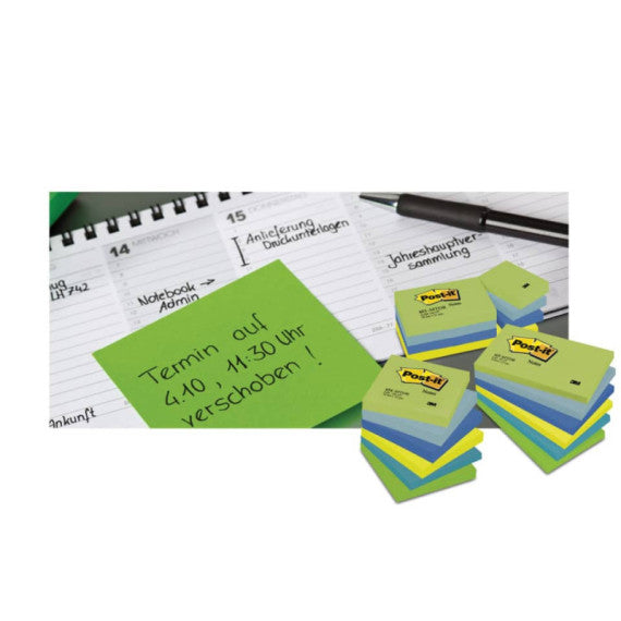 Foglietti riposizionabili Post-it® formato 120x152 mm - in conf. da 6 blocchetti giallo - 659N