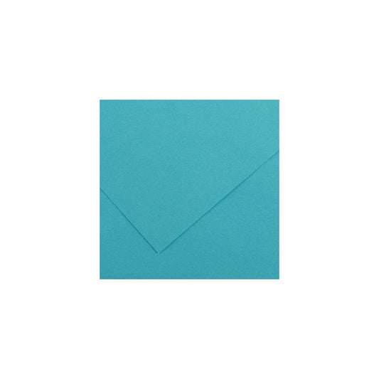 Foglio Colorline - 70x100 cm - 220 gr - blu turchese - Canson