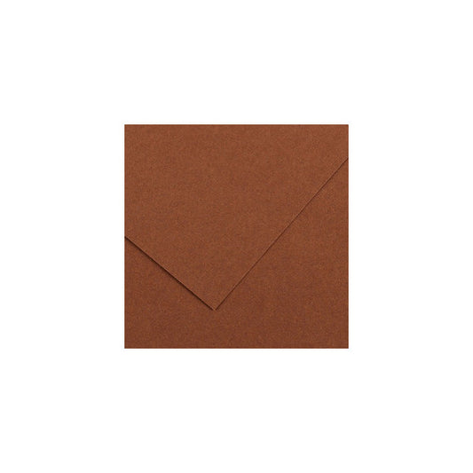 Foglio Colorline - 70x100 cm - 220 gr - cioccolato - Canson