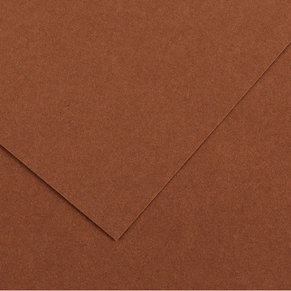 Foglio Colorline - 70x100 cm - 220 gr - cioccolato - Canson