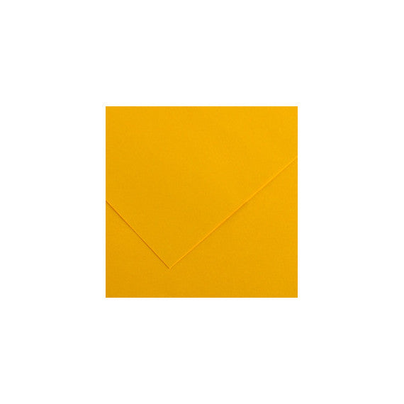 Foglio Colorline - 70x100 cm - 220 gr - giallo oro - Canson