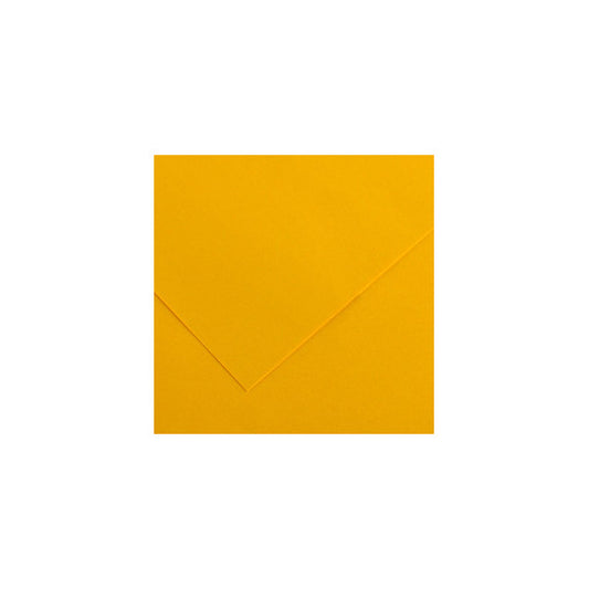 Foglio Colorline - 70x100 cm - 220 gr - giallo oro - Canson