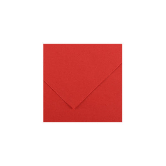Foglio Colorline - 70x100 cm - 220 gr - rosso - Canson
