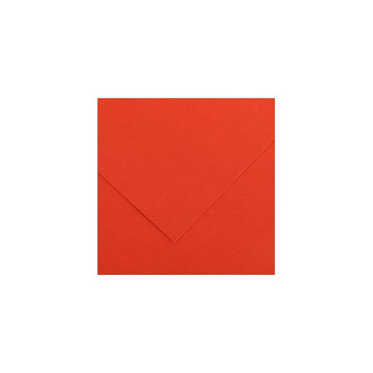 Foglio Colorline - 70x100 cm - 220 gr - rosso vivo - Canson