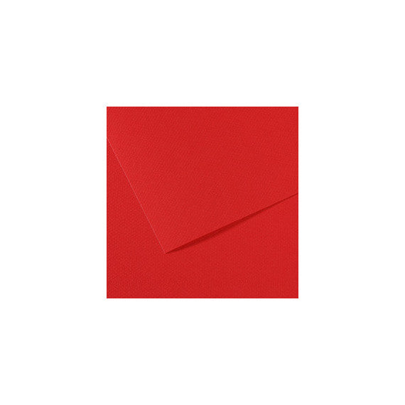 Foglio Mi-Teintes - A4 - 160 gr - rosso vivo - Canson