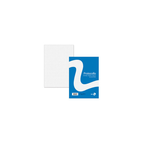 Foglio protocollo - A4 - 4 mm - 60 gr - BM - conf. 20 pezzi