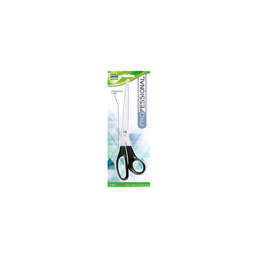 Forbice 4334 Professional - 25 cm - lama acciaio inox - nero/grigio - Lebez