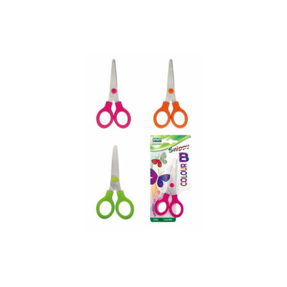 Forbici a punta tonda Lebez Snippy Soft lama 13 cm - conf. 12 pezzi - 4512L