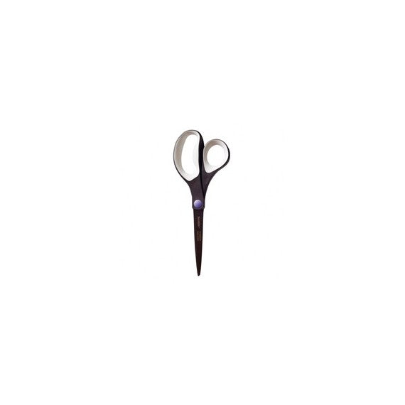 Forbici Titanium No Stick - 20 cm - impugnatura asimmetrica - lama in titanio con rivestimento antiadesivo - nero - Scot