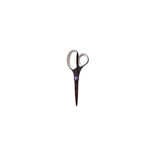 Forbici Titanium No Stick - 20 cm - impugnatura asimmetrica - lama in titanio con rivestimento antiadesivo - nero - Scot